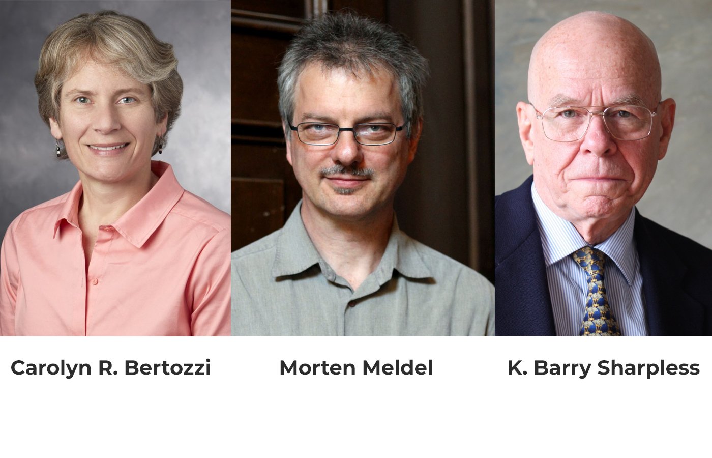 Winners of the 2022 Nobel Prize in Chemistry