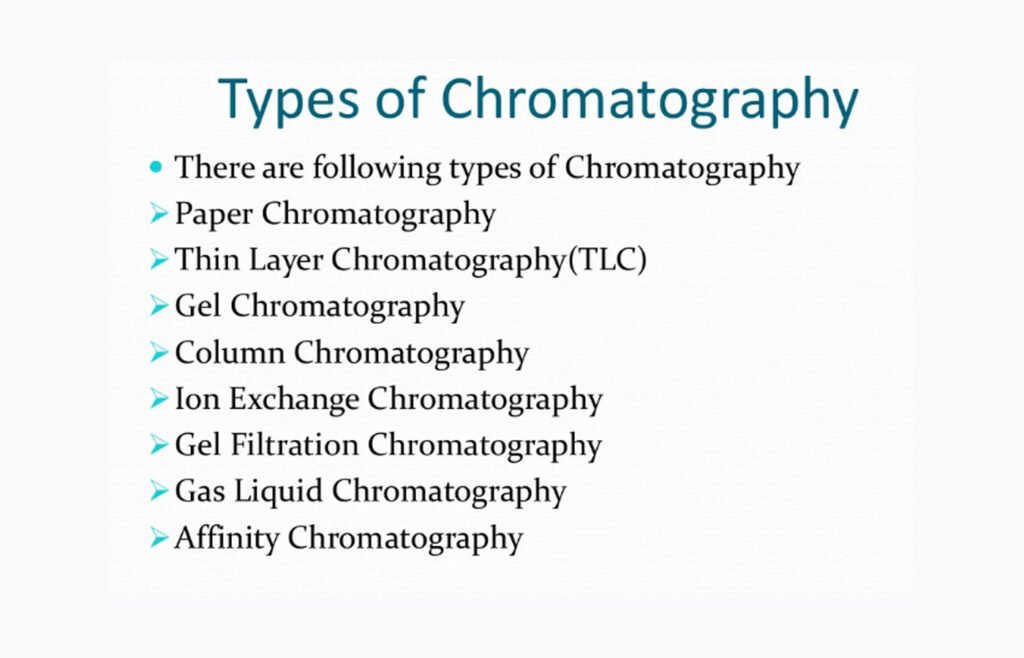 types of chromatography